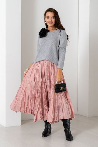 Юбка МЮ-2385 пудра
