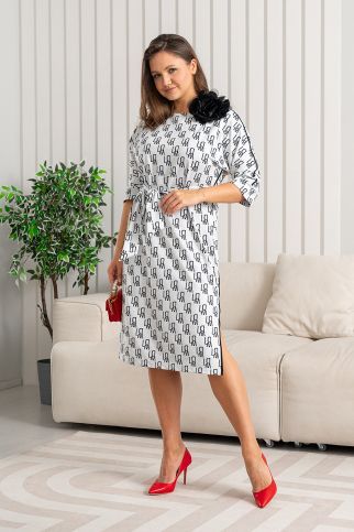 Платье А-366 буквы