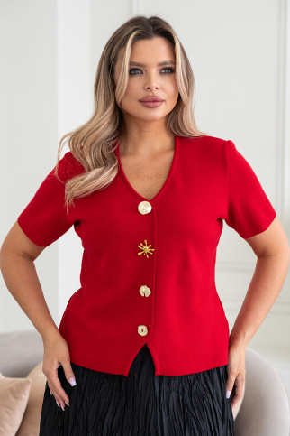 Джемпер УД-101 красный