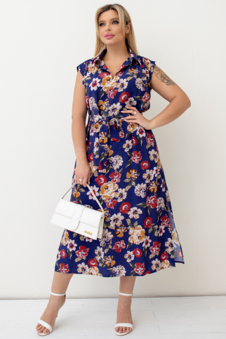 Платье А-354 роспись