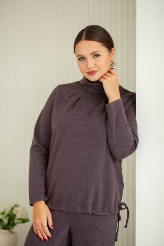 Джемпер АА-84т горький шоколад