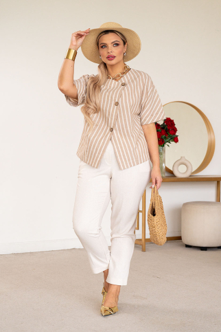 Брюки РБ-6512л шампань