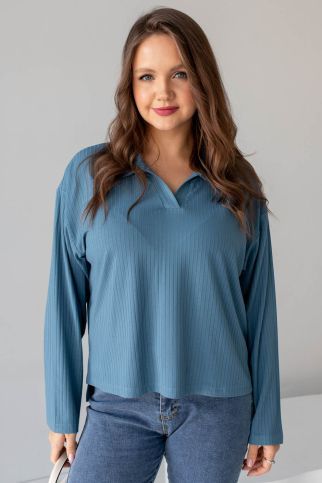 Свитшот АА-015 голубой камень