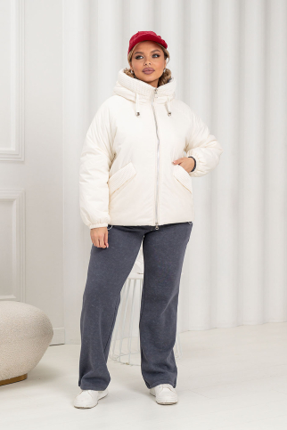 Куртка К-77625 экрю