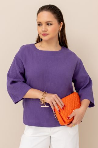 Блузка ТБ-43м фиолетовый