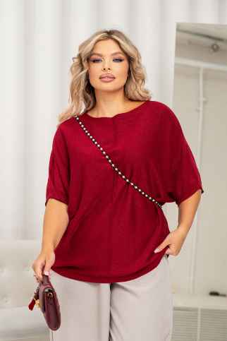 Джемпер Д-209 бордо